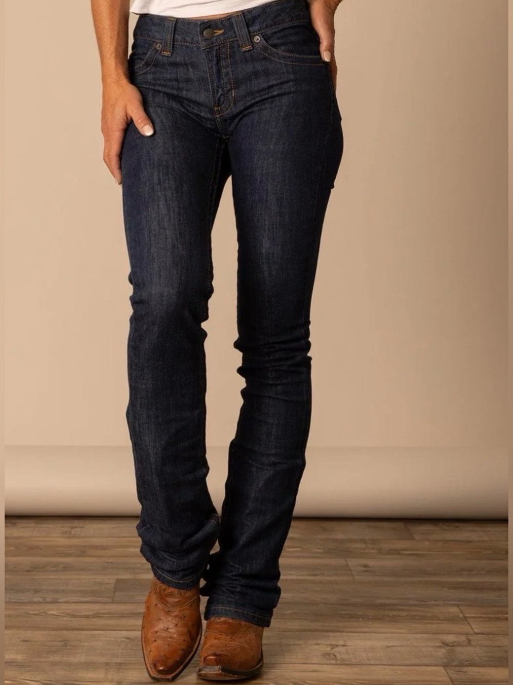 Kimes Ranch Women’s Boot Cut Jeans in Dark Indigo Betty Riding Jean